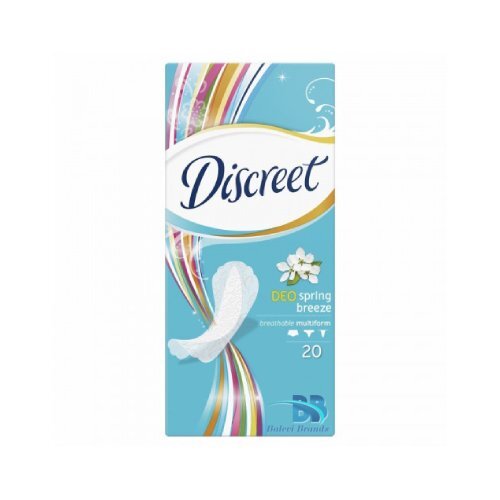 DISCREET Deo Spring Breeze Ежедневни дамски превръзки 20 броя