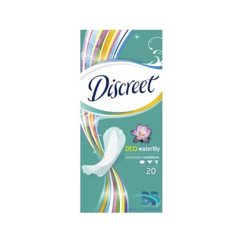 DISCREET Deo Waterlily Ежедневни дамски превръзки 20броя