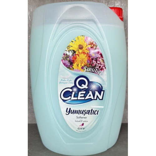 Q CLEAN ОМЕКОТИТЕЛ 4Л ЦВЕТЯ  