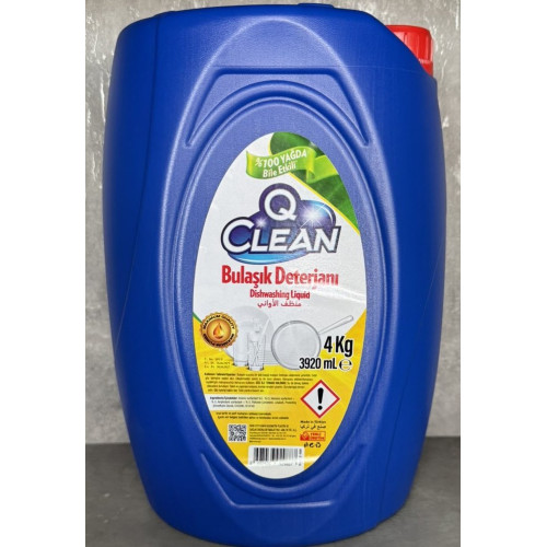 Q CLEAN ПРЕПАРАТ ЗА МИЕНЕ НА СЪДОВЕ 3920МЛ.