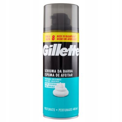  GILLETTE ПЯНА ЗА БРЪСНЕНЕ 400МЛ ЗА ЧУВСТВИТЕЛНА КОЖА 